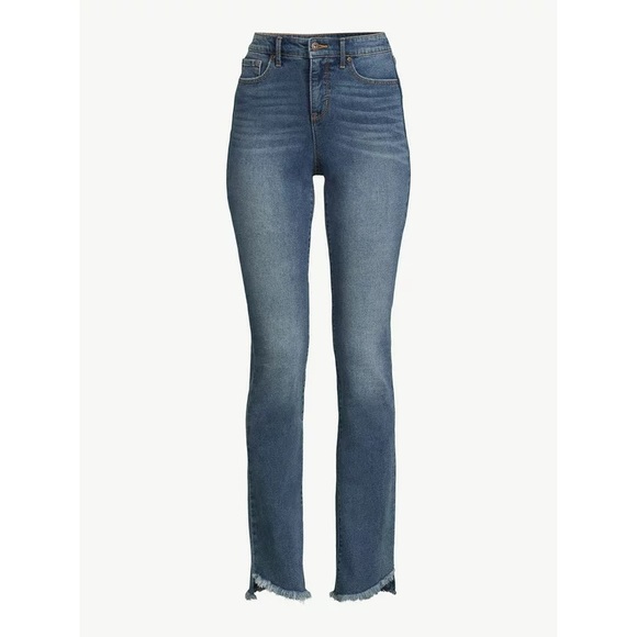 Sofia high rise skinny kick boot jeans. - Picture 1 of 10